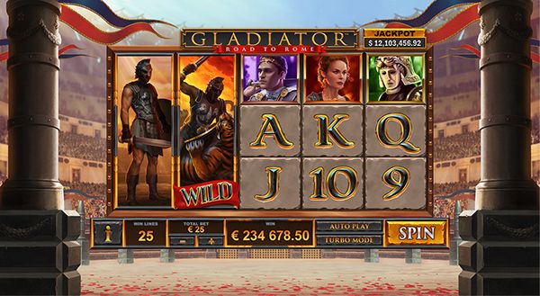 Gladiator: Road to Rome Slot Game